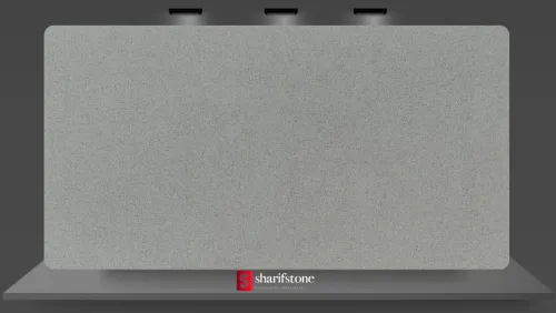 Sparkle Gray quartz slab sample